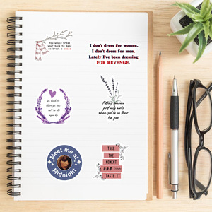 นักร้องเพลงคันทรี่ใหม่50ชิ้นอัลบั้มใหม่อันรวดเร็ว ttpd The eras <span class=keywords><strong>Taylor</strong></span> tayor สติ๊กเกอร์กระดาษ SP604 - Product Image 6