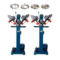 Machine automatique de pose de boutons-pression avec moteur servo