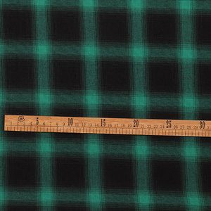 Ücretsiz Numune Teslimatı Dokuma Gradyanlı İlkbahar-Sonbahar Saf Pamuklu Fırçalanmış Aşınmaya Dayanıklı Flanel Ekose Kumaş Gömlekler İçin - Product Image 3