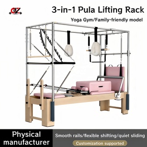 Máquina de Pilates Cadillac CZFIT con Base de Madera de Arce, Reformer de Pilates Resistente y con Características de Reformer Cadillac - Product Image 1