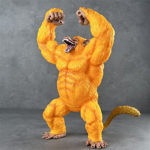 Statua di Gorilla Trasformato in Grande Scimmia Dorata Versione Teatrale, Modellino Anime, Pezzo da Esposizione in PVC, Confezione Originale Giapponese - Product Image 3