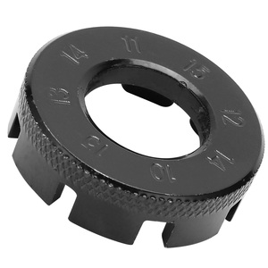 Clé à rayons de vélo 8 voies, clé à rayons de vélo, clé à rayons de roue, outil de réparation de jantes, noir - Product Image 5