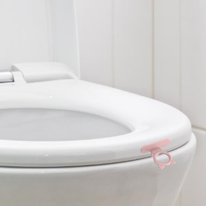 Elevador de Asiento de Inodoro Multiusos para el Hogar, con Cubierta Autoadhesiva de Silicona, Evita el Contacto, para Baños Públicos y Hoteles - Product Image 5