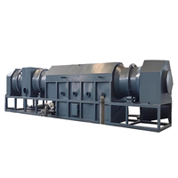 Four de carbonisation continu 500 kg/h pour la fabrication de briquettes de bois et de charbon de bois