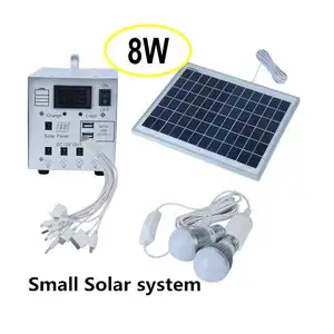 ミニ太陽光発電/ポータブルソーラーシステム/家庭用およびキャンプ用太陽光発電機