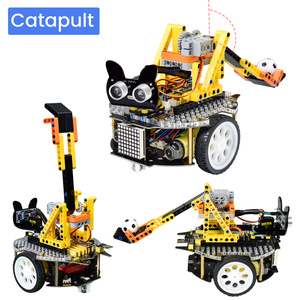 Robot Voiture <span class=keywords><strong>de</strong></span> Football Multifonction Keyestudio Beetlebot 3-en-1 avec Évitement Automatique d'Obstacles pour l'Éducation STEM et Arduino - Product Image 6