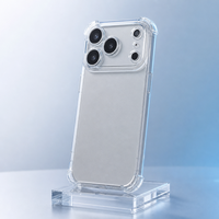 Nouvelle conception, nouvelle coque de téléphone pour iPhone 17 Pro, coque de téléphone mobile personnalisée en silicone souple TPU