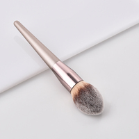 Ensemble de pinceaux de maquillage professionnels pour le blush, manche en bois, poils synthétiques, format voyage, pour estomper les sourcils et les lèvres, haute qualité