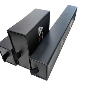 卸売磁気格安ブラック<span class=keywords><strong>7cm</strong></span>段ボールジュエリーボックス - Product Image 5