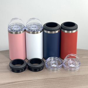 Oferta Especial: Enfriador <span class=keywords><strong>de</strong></span> Latas <span class=keywords><strong>de</strong></span> Acero Inoxidable <span class=keywords><strong>de</strong></span> 16 oz con Tapa, Vaso Térmico <span class=keywords><strong>de</strong></span> Doble Pared con Aislamiento al Vacío, Porta Latas <span class=keywords><strong>de</strong></span> Cerveza Reutilizable con Logotipo Personalizado - Product Image 2