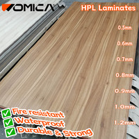 Panneau stratifié haute pression en résine phénolique HPL Womica pour post-formage décoratif, à prix avantageux