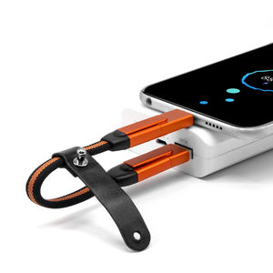 Cadeaux d'affaires, porte-clés 6 en 1, câble de charge rapide multi-rapide pour appareils mobiles Micro USB, <span class=keywords><strong>IP</strong></span> et USB-C - Product Image 3