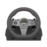 HONSON Gaming 270 DE Racing Volant avec audio pour Xbox Series X & S/x-One/PS4/PS4 SLIM/PS4 Pro/ PS3/SWITCH/PC Volant de jeu