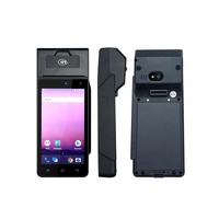 Lecteur de cartes de crédit ZCS Z90 POS 4G avec double carte SIM, machine de facturation pratique pour les taxis et les parkings, avec empreinte digitale biométrique