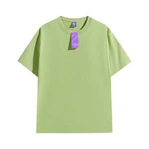 <span class=keywords><strong>T</strong></span>-shirt da uomo estiva di tendenza, vintage, tinta unita, marca 210 <span class=keywords><strong>Sol</strong></span> Rona, in cotone fresco, ad asciugatura rapida, traspirante, girocollo, a maniche corte - Product Image 5