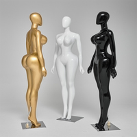 Mannequin de vitrine M128-CURY10 pour vêtements, mannequin femme XXL, mannequin pour magasin de détail, mannequin pour boutique