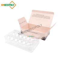 Boîtes cadeaux pliables en papier personnalisées, imprimées recto verso, pour macarons, desserts de boulangerie, biscuits, avec inserts