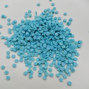 500g de mini fleurs en gelée colorées, mignonnes, assorties, belles perles de slime, argile artisanale, jouet décoratif, jouets pour enfants - Product Image 2