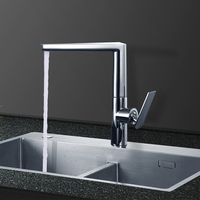 Robinet mélangeur de cuisine moderne de luxe, haute qualité, à poser sur le plan, eau chaude et froide, avec cartouche céramique, monotrou, best-seller
