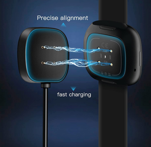 Câble de chargeur pour <span class=keywords><strong>Fitbit</strong></span> <span class=keywords><strong>Sense</strong></span> Versa 3, câble de support de charge USB de remplacement pour Smart Watch <span class=keywords><strong>Sense</strong></span> Versa 3 - Product Image 4