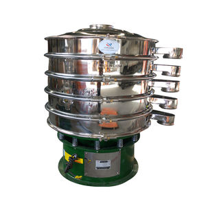 หน้าจอสั่นกลมหมุนสแตนเลสแบบ304ผงใหม่ที่มีขนาดอนุภาคแตกต่างกันสำหรับการคัดกรองอาหาร - Product Image 4