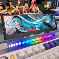 Moniteur portable 14 pouces 4k IPS 500 nits Écran tactile étiré en forme de barre pour Raspberry Pi PC CPU Moniteur supplémentaire étendu