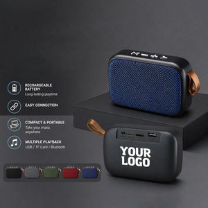 Enceintes portables sans fil Bluetooth miniatures pour l'extérieur, avec logo OEM, pour événements professionnels, cadeaux promotionnels, enceintes personnalisées en gros - Product Image 1