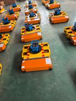 Chariot de manutention électrique rotatif à 360 degrés 10T 20T 30T 40T 50T 60T avec télécommande industrielle sans fil pour déplacement de charges