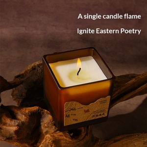 Bougie parfumée et diffuseur à bâtonnets de la série Wood Natural, huile essentielle végétale naturelle, parfum d'ambiance longue durée pour chambre et maison, luxe - Product Image 3