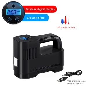 Gonfleur de pneus sans fil 12V gonfleurs de pneus automatiques numériques Mini pompe à Air sans fil Portable compresseur d'air de voiture gonfleur de pneus de voiture - Product Image 2