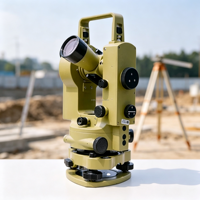 Teodolito Óptico FOIF J2-2 a Precio Económico, Aumento de 30X, Precisión de 2"/5", Instrumento de Topografía