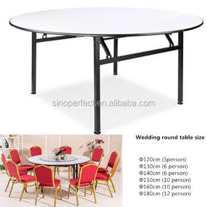 Table pliante rectangulaire en plastique pour pique-nique en plein air, table pliante en plastique pour salle à manger, vente en gros d'usine - Product Image 5