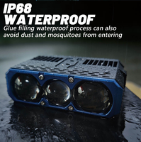 Projecteur LED de calandre 9-32V 140W 21000LM IP68 étanche pour voiture, faisceau combiné auxiliaire externe, corps en aluminium - Vente chaude