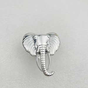 Creative Leaf Shape Cabinet Handles Gold <strong>Silver</strong> <strong>Drawer</strong> <strong>Knobs</strong> for Bedroom Exterior Outdoor Use - Product Image 3
