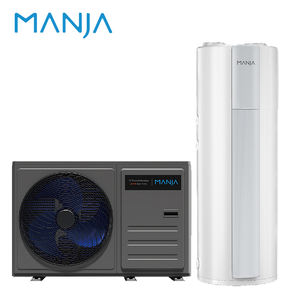 Bomba de Calor de Agua Caliente Split 1P 3P con Compresor Inverter Mono DC para Calefacción 16K EU R290 Tri-terrámico R32 Máx. 8 Unidades 128KW para Uso Doméstico - Product Image 1