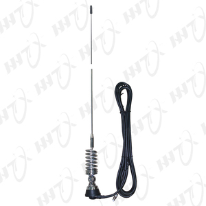 เสาอากาศวิทยุสื่อสารเคลื่อนที่ <span class=keywords><strong>ZARA</strong></span> VHF175M แบบแส้  แบบไวด์แบนด์ สำหรับติดตั้งบนยานพาหนะ  แบบสปริงคอยล์แม่เหล็ก  136-174M - Product Image 1
