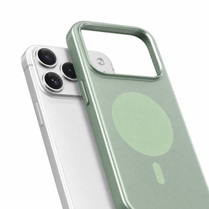 เคสโทรศัพท์แบบสายคล้องไหล่แม่เหล็ก สีพื้น TPU PC รองรับการชาร์จไร้สาย ลายดาวสีแดง สำหรับรุ่น 18 - Product Image 3