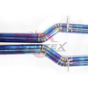 Système d'échappement Catback en alliage de titane Vortex avec commande de soupape pour Mercedes Benz AMG C63 W205 2015-2025 Tuyau de performance soudé - Product Image 6