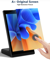 Panel Táctil Inteligente Vertical en Forma de L Portworld, Táctil de 10 Puntos, Alimentación POE, Dispositivo de Videollamadas para el Hogar y Personas Mayores con Android RJ45