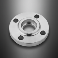 Bride de soudage à douille en acier au carbone haute pression PN6-PN40 A105 16Mn Type transversal Surface polie DN10-DN80 Marque Shunfa
