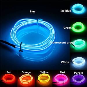 High <strong>bright</strong> multi color electroluminescent el <strong>neon</strong> <strong>wire</strong> with retail box - Product Image 2