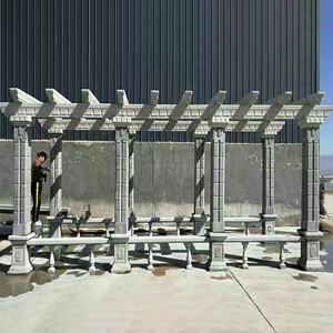 Moldes prefabricados de estilo europeo para adornos de jardín y <span class=keywords><strong>pasillo</strong></span>, molde de banco de plástico, molde de banco de hormigón para paisaje - Product Image 3