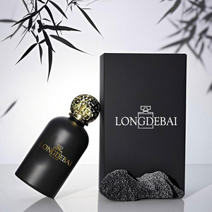 OEM Custom Crimp Matte Black Round Perfume <b>Spray</b> <b>Bottle</b> 30ml 50ml 100ml <b>Empty</b> Gold Cap Glass Perfume <b>Bottle</b> With Gift Box - Product Image 3