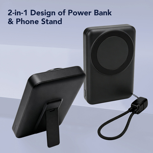 <span class=keywords><strong>Batterie</strong></span> externe magnétique 10000mAh Chargeur portable sans fil Power Bank magnétique - Product Image 1