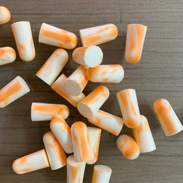 Reusable PU Study Sleep Industrial Noise Reduction Earplugs Slow Rebound Sound Insulation Intrinsically Safe Foam Type