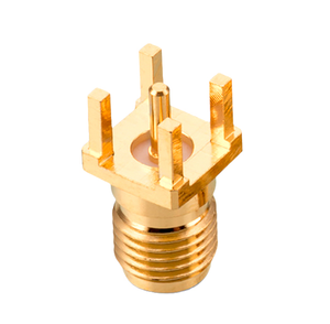 732-13835 Connecteur SMA Jack Femelle 50 Ohms à Solder Traversant - Product Image 1