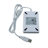 Lector de Tarjetas Inteligentes RFID de 13.56MHz, USB, NFC, ACR1552U, con Material ABS, para Control de Acceso y Pagos sin Efectivo