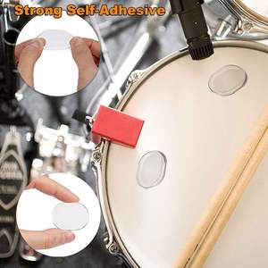 6pcs 12pcs Drum Muted Gel Pad Silicone Jazz Snare Drum Muffler Cover Cap for Jazz Snare Electronic Dumb Drum Accessories - Product Image 3