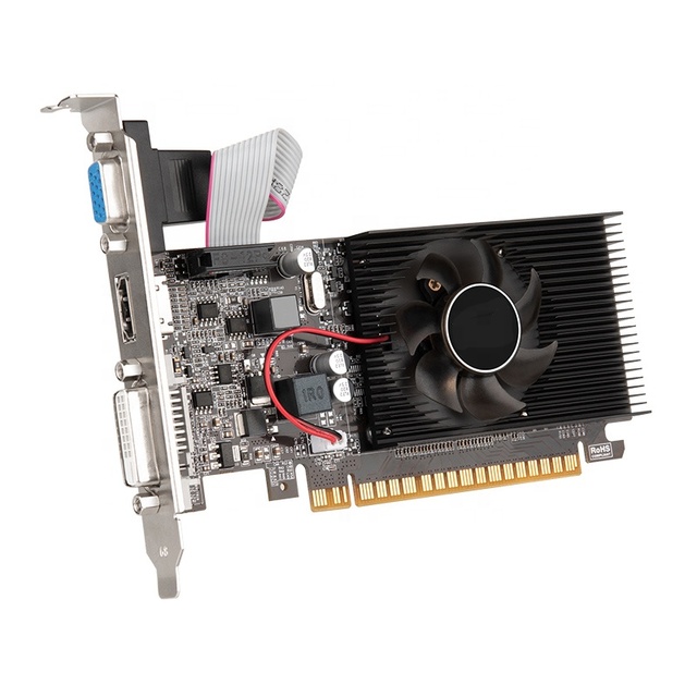 Game Graphics Card GT610 DDR3 2GB 64Bit VGA Video Graphics Cards for Desktop