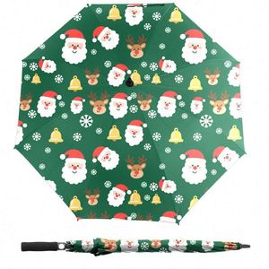 Waterproof Pink Christmas Santa Theme <b>Bells</b> Snowflakes Design Holiday Gift Adult <b>Winter</b> EVA Customizable Logo Nylon Fiberglass - Product Image 5